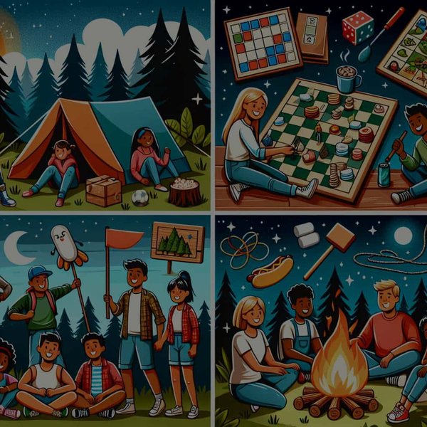 Quels jeux de plein air organiser pour un camping familial réussi?