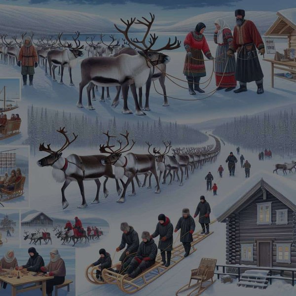 Comment organiser une expédition en traîneau à rennes en Laponie suédoise ?